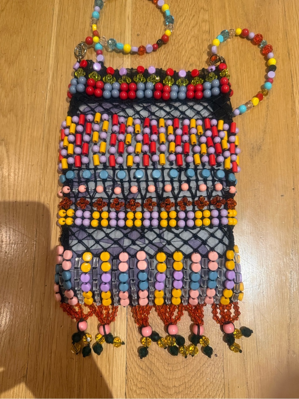 Emilio Pucci Rare Authentic Pepita Beaded Bag - Picture 6 of 6